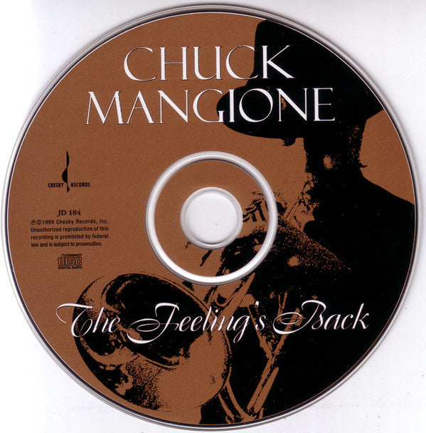 Chuck Mangione : The Feeling's Back (CD, Album)