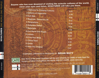 XCULTURES : One World One People (CD, Album)