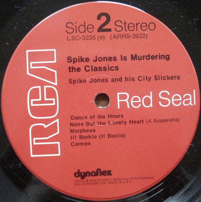 Spike Jones And His City Slickers : Spike Jones Is Murdering The Classics (LP, Comp, Roc)