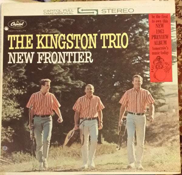 Kingston Trio : New Frontier (LP, Album, Scr)
