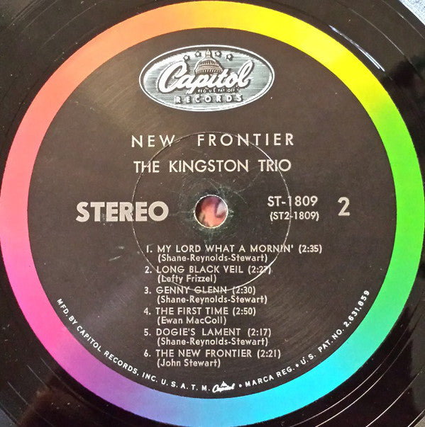 Kingston Trio : New Frontier (LP, Album, Scr)