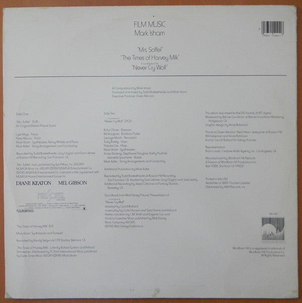 Mark Isham : Film Music (LP, Album)