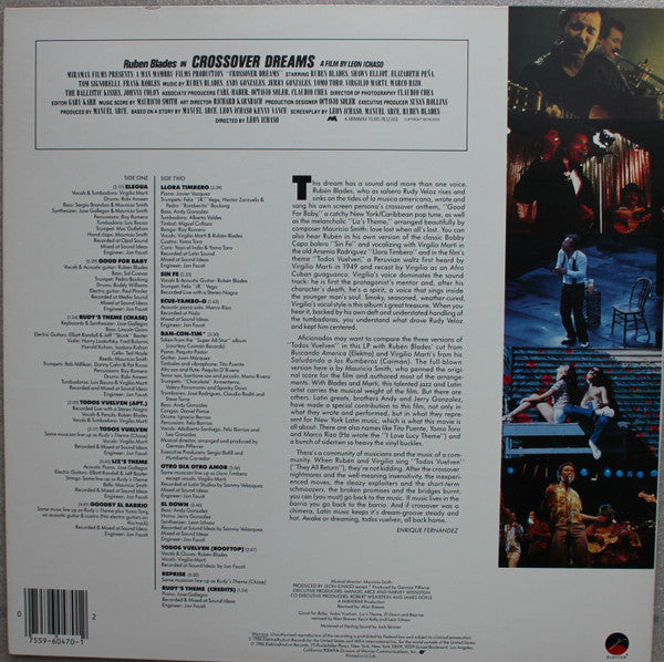 Various : Crossover Dreams (Original Motion Picture Soundtrack) (LP)