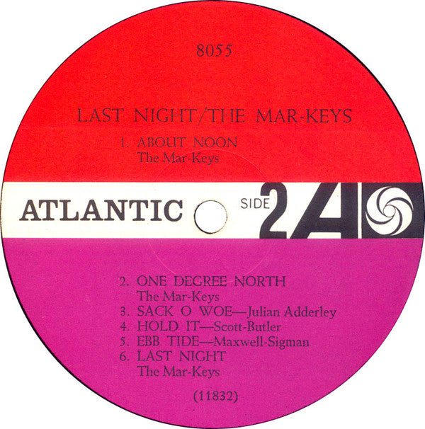 The Mar-Keys : Last Night! (LP, Album, Mono, Whi)