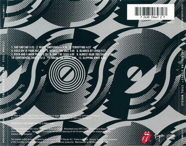 Rolling Stones* : Steel Wheels (CD, Album, RE, RM)