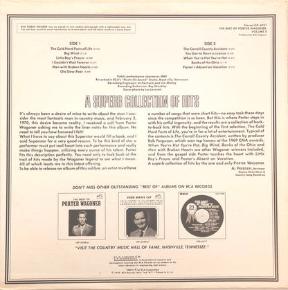 Porter Wagoner : The Best Of Porter Wagoner, Vol.II (LP, Comp)