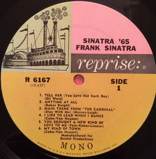 Frank Sinatra : Sinatra '65 (LP, Comp, Mono)