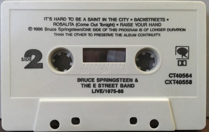 Bruce Springsteen & The E-Street Band : Live/1975-85 (Box + 3xCass, Album)