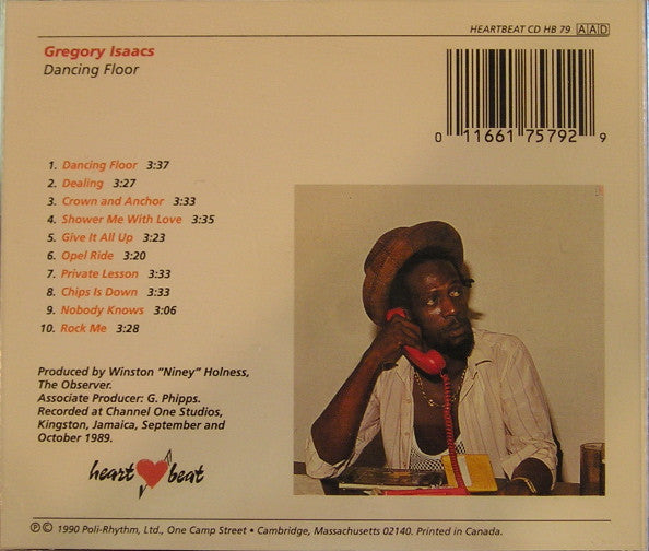 Gregory Isaacs : Dancing Floor (CD, Album)