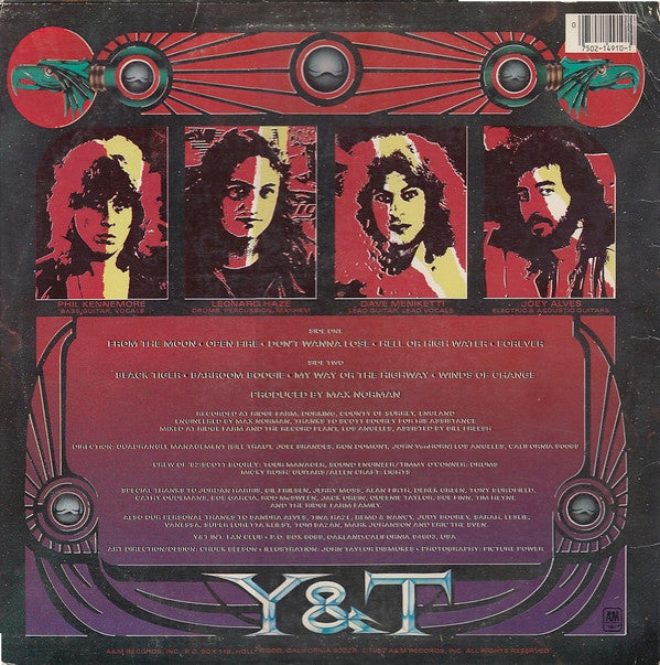 Y & T : Black Tiger (LP, Album)