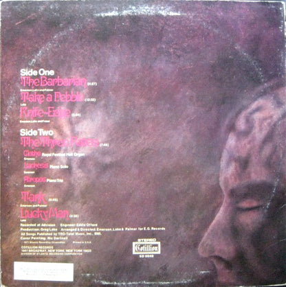 Emerson, Lake & Palmer : Emerson, Lake & Palmer (LP, Album, Club, PR )