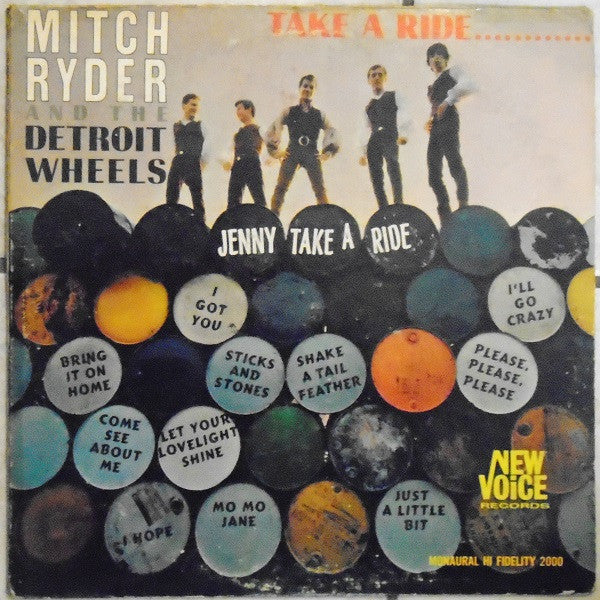 Mitch Ryder & The Detroit Wheels : Take A Ride... (LP, Mono)