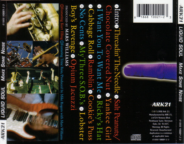 Liquid Soul : Make Some Noise (CD, Album)