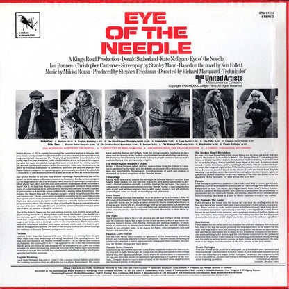 Miklós Rózsa : Eye Of The Needle (Original Motion Picture Score) (LP)