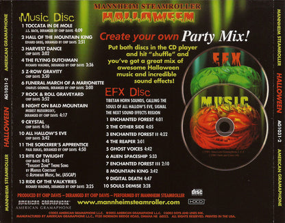 Mannheim Steamroller : Halloween (2xHDCD, Album)