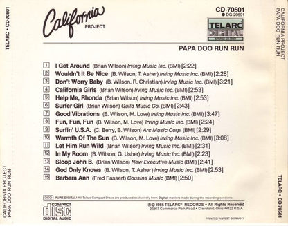 Papa Doo Run Run : California Project (CD, Album)