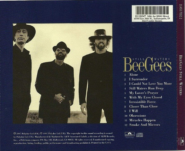 Bee Gees : Still Waters (HDCD, Album, Club)