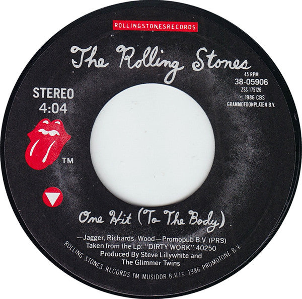 Buy The Rolling Stones : One Hit (To The Body) (7