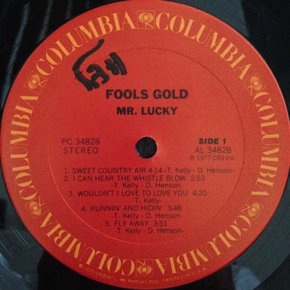 Fools Gold : Mr. Lucky (LP, Album, Ter)