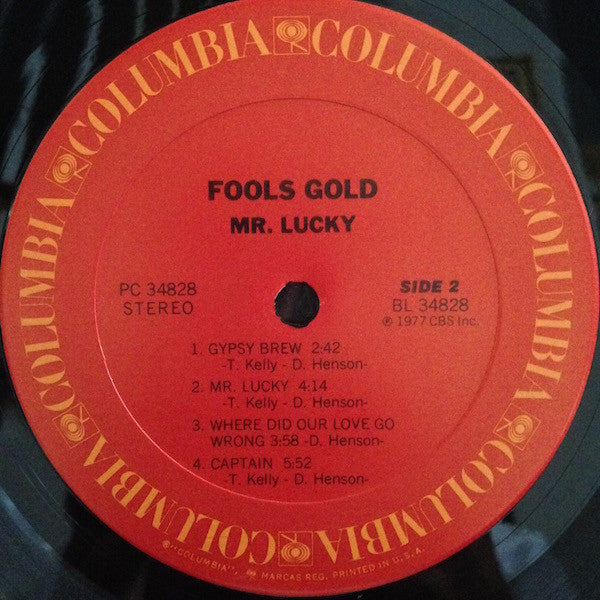 Fools Gold : Mr. Lucky (LP, Album, Ter)