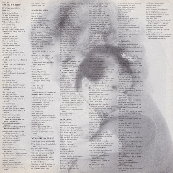 Sandi Patty : Songs From The Heart (LP, Album)