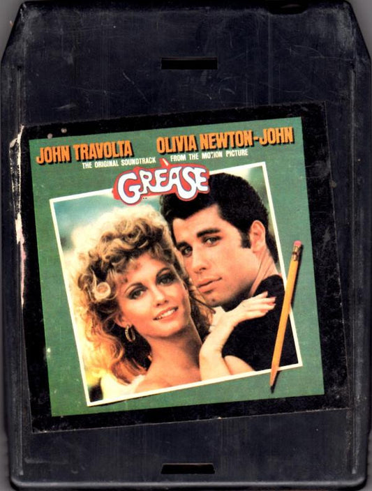 Various : Grease (The Original Soundtrack From The Motion Picture) (8-Trk, Album)