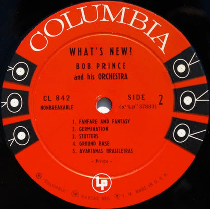 Teo Macero / Robert Prince : What's New? (New Jazz From Teo Macero And Bob Prince) (LP, Album)