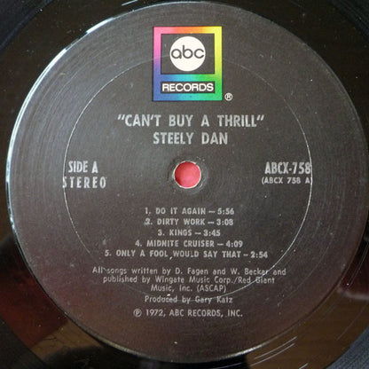 Steely Dan : Can't Buy A Thrill (LP, Album, Gat)