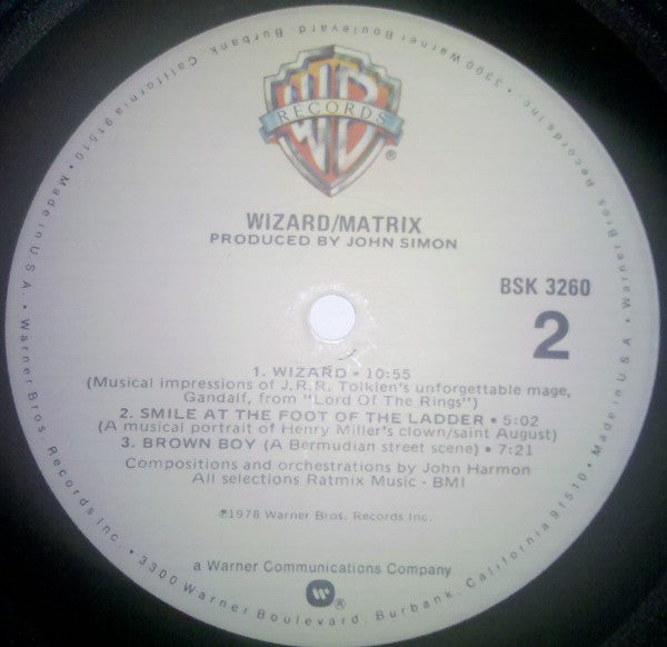 Buy Matrix : Wizard (LP, Album, Cap) Online for a great price