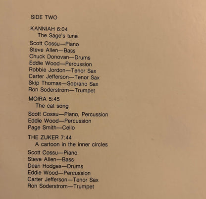 Scott Cossu : Spirals (LP, Album)