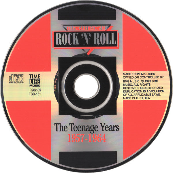 Various : The Time-Life History Of Rock 'N' Roll - The Teenage Years 1957-1964 (CD, Comp)