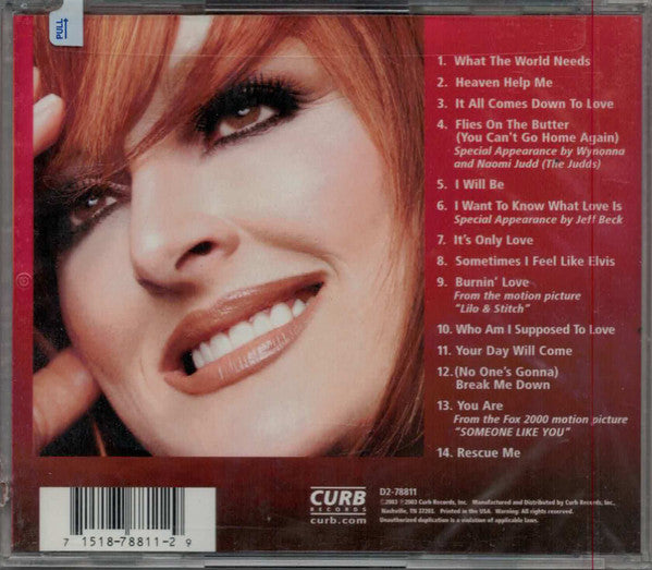Wynonna : What The World Needs Now Is Love (CD, RE)