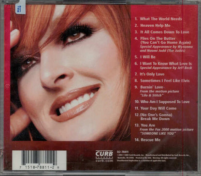 Wynonna : What The World Needs Now Is Love (CD, RE)