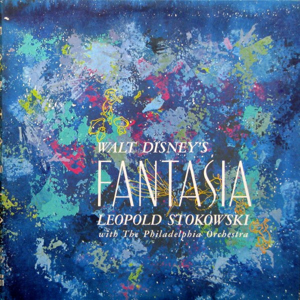 Leopold Stokowski With The Philadelphia Orchestra : Walt Disney's Fantasia (3xLP, Kee)