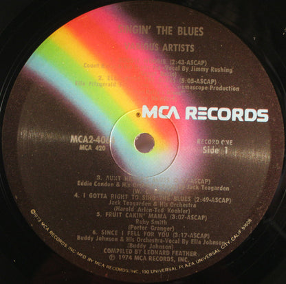 Various : Singin' The Blues (2xLP, Album, Comp)
