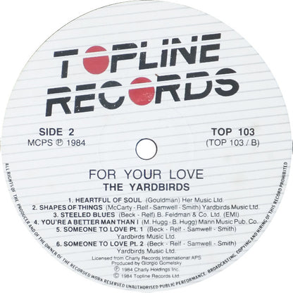 The Yardbirds : For Your Love (LP, Comp)