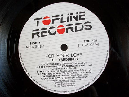 The Yardbirds : For Your Love (LP, Comp)