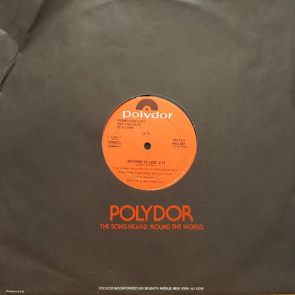 UK (3) : Nothing To Lose (12", Promo)