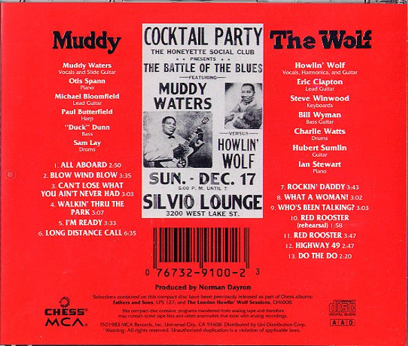 Various : Muddy & The Wolf (CD, Comp, RE)