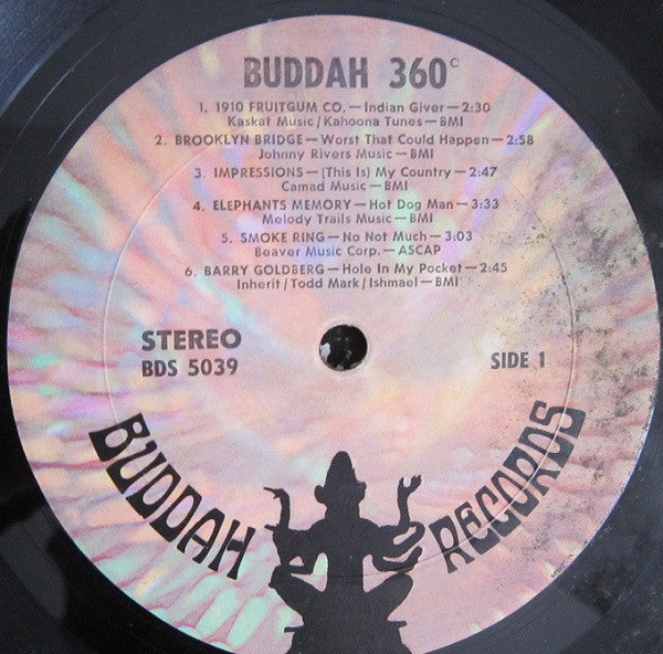 Various : Buddah's 360 Degree Dial-A-Hit (LP, Comp)