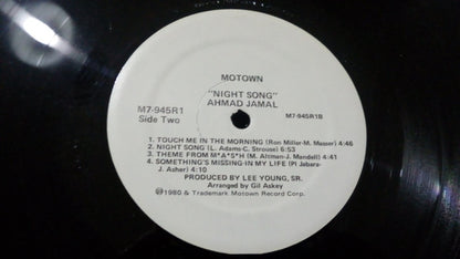 Ahmad Jamal : Night Song (LP, Album, Promo)
