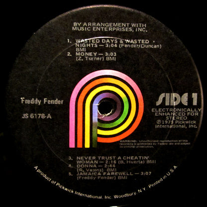 Freddy Fender (2) : The Story Of An "Overnight Sensation" (LP, Album, Kee)