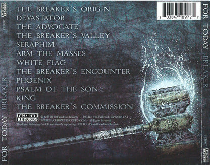 For Today : Breaker (CD, Album)
