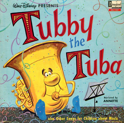 Annette (7) : The Musical Story Of Tubby The Tuba (Songs For Children About Music) (LP, Album)