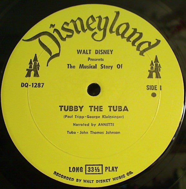 Annette (7) : The Musical Story Of Tubby The Tuba (Songs For Children About Music) (LP, Album)