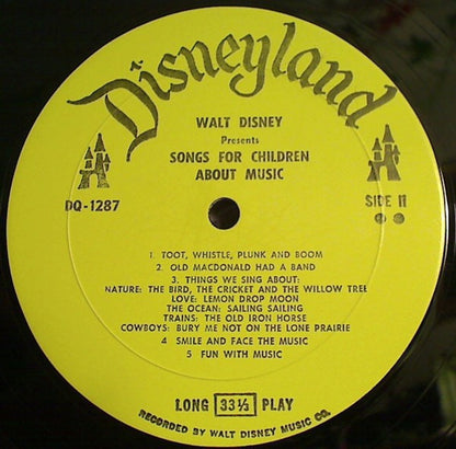 Annette (7) : The Musical Story Of Tubby The Tuba (Songs For Children About Music) (LP, Album)