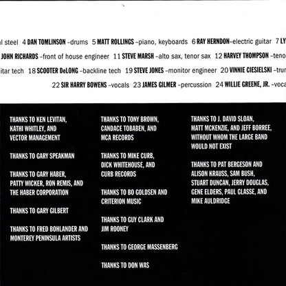 Lyle Lovett : Live In Texas (CD, Album)