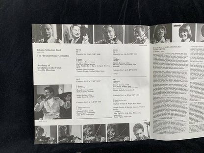 Johann Sebastian Bach - Sir Neville Marriner, The Academy Of St. Martin-in-the-Fields : The Brandenburg Concertos (2xLP, Album + Box)