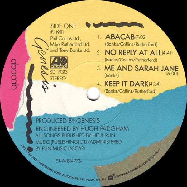 Genesis : Abacab (LP, Album, D)