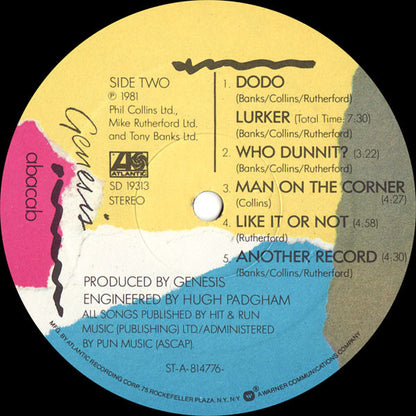 Genesis : Abacab (LP, Album, D)